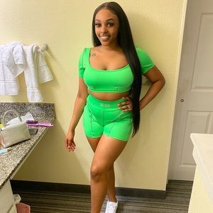 Gsuwoo GREEN Short OBSTACLE SET